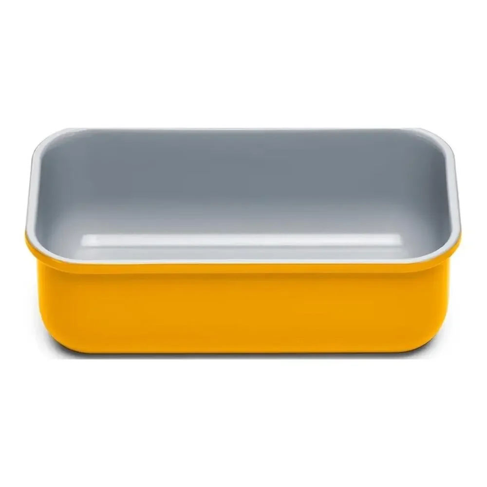 Caraway 9x5 1lb Loaf Pan Non Stick PTFE & PFOA Free, Nontoxic, Marigold/Yellow - Picture 2 of 5